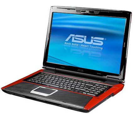 Замена петель на ноутбуке Asus G71v
